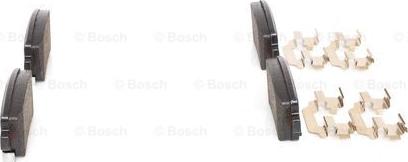 BOSCH 0 986 494 668 - Set placute frana,frana disc aaoparts.ro