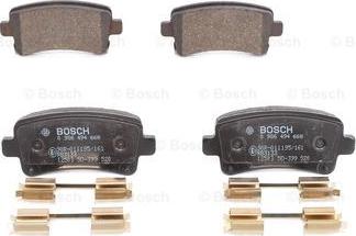 BOSCH 0 986 494 668 - Set placute frana,frana disc aaoparts.ro