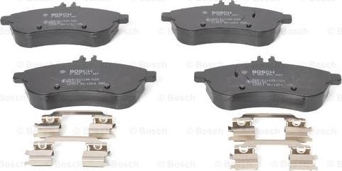 BOSCH 0 986 494 667 - Set placute frana,frana disc aaoparts.ro