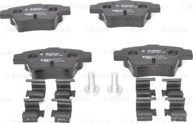 BOSCH 0 986 494 605 - Set placute frana,frana disc aaoparts.ro