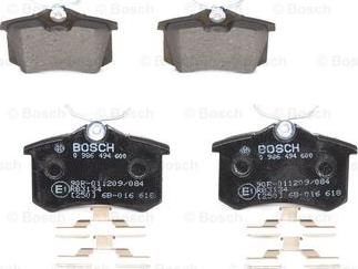 BOSCH 0 986 494 600 - Set placute frana,frana disc aaoparts.ro