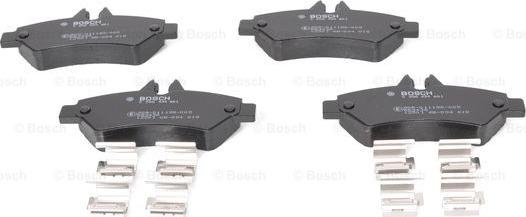 BOSCH 0 986 494 601 - Set placute frana,frana disc aaoparts.ro