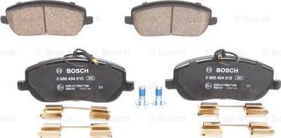 BOSCH 0 986 494 615 - Set placute frana,frana disc aaoparts.ro