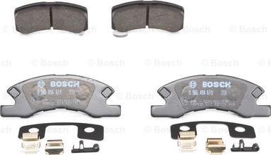 BOSCH 0 986 494 610 - Set placute frana,frana disc aaoparts.ro