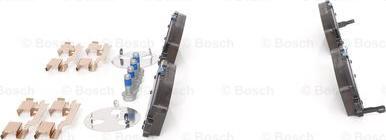 BOSCH 0 986 494 611 - Set placute frana,frana disc aaoparts.ro