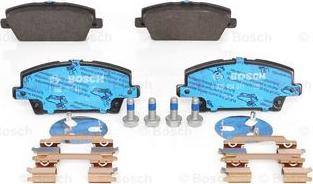 BOSCH 0 986 494 611 - Set placute frana,frana disc aaoparts.ro