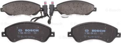 BOSCH 0 986 494 613 - Set placute frana,frana disc aaoparts.ro