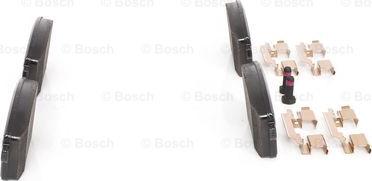 BOSCH 0 986 494 612 - Set placute frana,frana disc aaoparts.ro