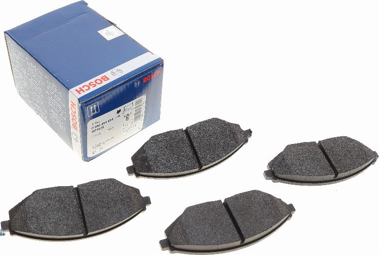 BOSCH 0 986 494 684 - Set placute frana,frana disc aaoparts.ro