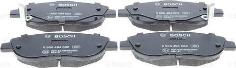 BOSCH 0 986 494 682 - Set placute frana,frana disc aaoparts.ro