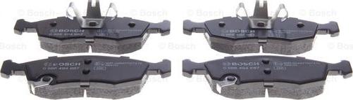 BOSCH 0 986 494 687 - Set placute frana,frana disc aaoparts.ro