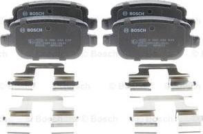 BOSCH 0 986 494 639 - Set placute frana,frana disc aaoparts.ro