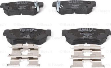 BOSCH 0 986 494 635 - Set placute frana,frana disc aaoparts.ro