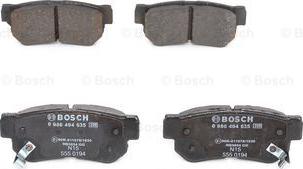 BOSCH 0 986 494 635 - Set placute frana,frana disc aaoparts.ro