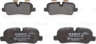 BOSCH 0 986 494 636 - Set placute frana,frana disc aaoparts.ro