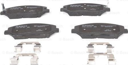 BOSCH 0 986 494 631 - Set placute frana,frana disc aaoparts.ro