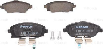 BOSCH 0 986 494 625 - Set placute frana,frana disc aaoparts.ro