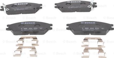 BOSCH 0 986 494 620 - Set placute frana,frana disc aaoparts.ro