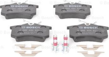 BOSCH 0 986 494 621 - Set placute frana,frana disc aaoparts.ro