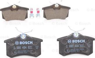 BOSCH 0 986 494 621 - Set placute frana,frana disc aaoparts.ro