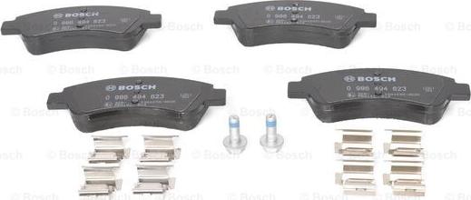 BOSCH 0 986 494 623 - Set placute frana,frana disc aaoparts.ro