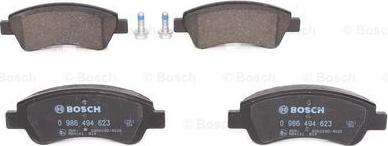 BOSCH 0 986 494 623 - Set placute frana,frana disc aaoparts.ro