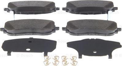 BOSCH 0 986 494 676 - Set placute frana,frana disc aaoparts.ro