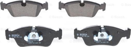 BOSCH 0 986 494 096 - Set placute frana,frana disc aaoparts.ro