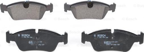 BOSCH 0 986 494 096 - Set placute frana,frana disc aaoparts.ro