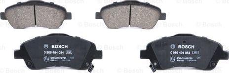 BOSCH 0 986 494 054 - Set placute frana,frana disc aaoparts.ro