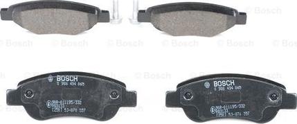 BOSCH 0 986 494 065 - Set placute frana,frana disc aaoparts.ro