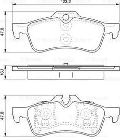 BOSCH 0 986 494 063 - Set placute frana,frana disc aaoparts.ro