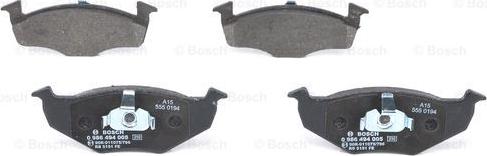 BOSCH 0 986 494 005 - Set placute frana,frana disc aaoparts.ro