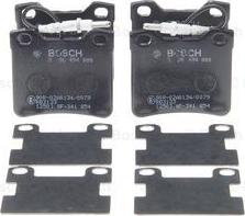 BOSCH 0 986 494 000 - Set placute frana,frana disc aaoparts.ro