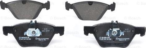 BOSCH 0 986 494 001 - Set placute frana,frana disc aaoparts.ro