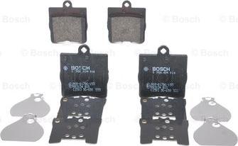 BOSCH 0 986 494 016 - Set placute frana,frana disc aaoparts.ro