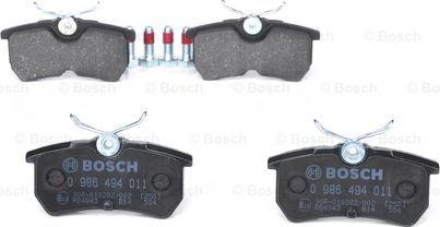 BOSCH 0 986 494 011 - Set placute frana,frana disc aaoparts.ro