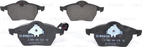 BOSCH 0 986 494 018 - Set placute frana,frana disc aaoparts.ro