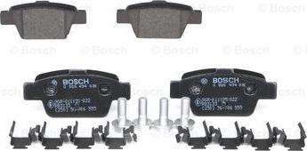 BOSCH 0 986 494 030 - Set placute frana,frana disc aaoparts.ro