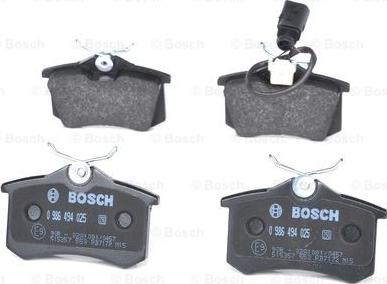 BOSCH 0 986 494 025 - Set placute frana,frana disc aaoparts.ro