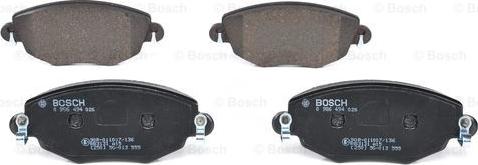 BOSCH 0 986 494 026 - Set placute frana,frana disc aaoparts.ro