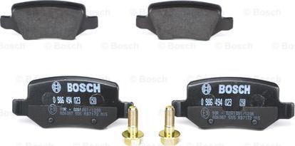 BOSCH 0 986 494 023 - Set placute frana,frana disc aaoparts.ro