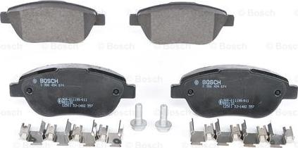 BOSCH 0 986 494 074 - Set placute frana,frana disc aaoparts.ro