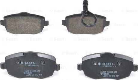 BOSCH 0 986 494 075 - Set placute frana,frana disc aaoparts.ro