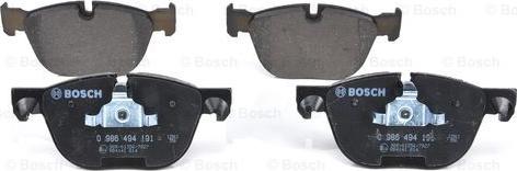 BOSCH 0 986 494 191 - Set placute frana,frana disc aaoparts.ro