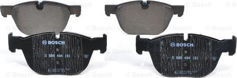 BOSCH 0 986 494 191 - Set placute frana,frana disc aaoparts.ro