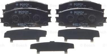 BOSCH 0 986 494 198 - Set placute frana,frana disc aaoparts.ro