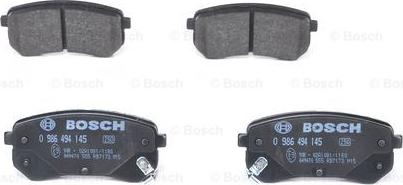 BOSCH 0 986 494 145 - Set placute frana,frana disc aaoparts.ro