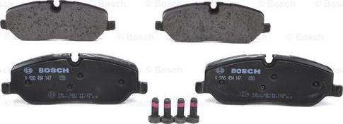 BOSCH 0 986 494 147 - Set placute frana,frana disc aaoparts.ro