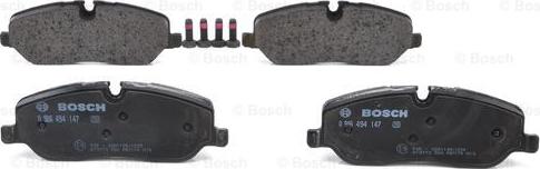 BOSCH 0 986 494 147 - Set placute frana,frana disc aaoparts.ro